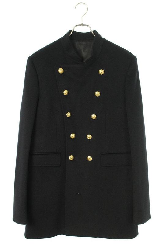 Celine 23AW 2m07c998k Gold Button Officer Coat Men's 48