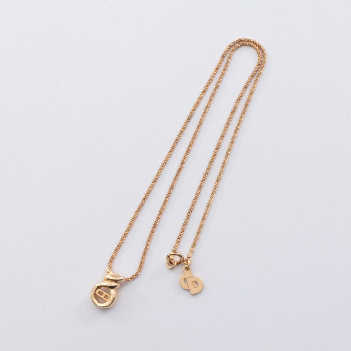 Dior Necklace CD Logo — view 4