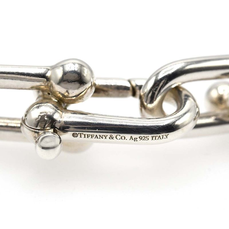Tiffany & Co Tiffany & Co Hardware Link Necklace 925 Choker 79.5g Box With Case