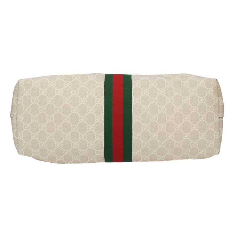 Gucci 631685 GG Supreme PVC Coated Canvas Tote Bag Women