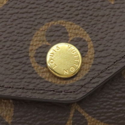 Louis Vuitton Long Wallet Portefeuille Sarah Monogram Canvas Rose Ballerine