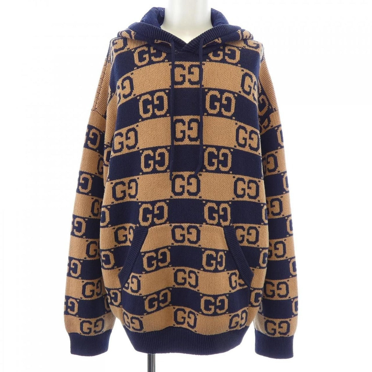 Gucci Hoodie Brown Navy