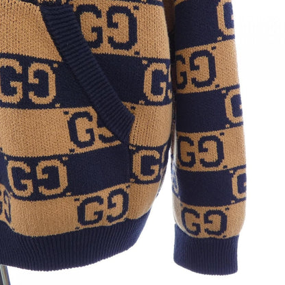 Gucci Hoodie Brown Navy — view 6