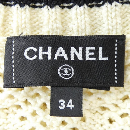 Chanel Knit Sweater White — view 5