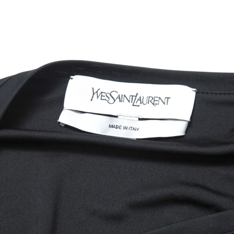 YVES Saint Laurent Yves Saint Laurent Dress Size 36 Sleeveless Belted Draped