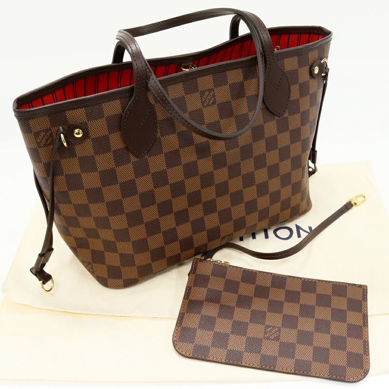 Louis Vuitton Tote Bag Shoulder Tote Bag Damier Neverfull PM N40600