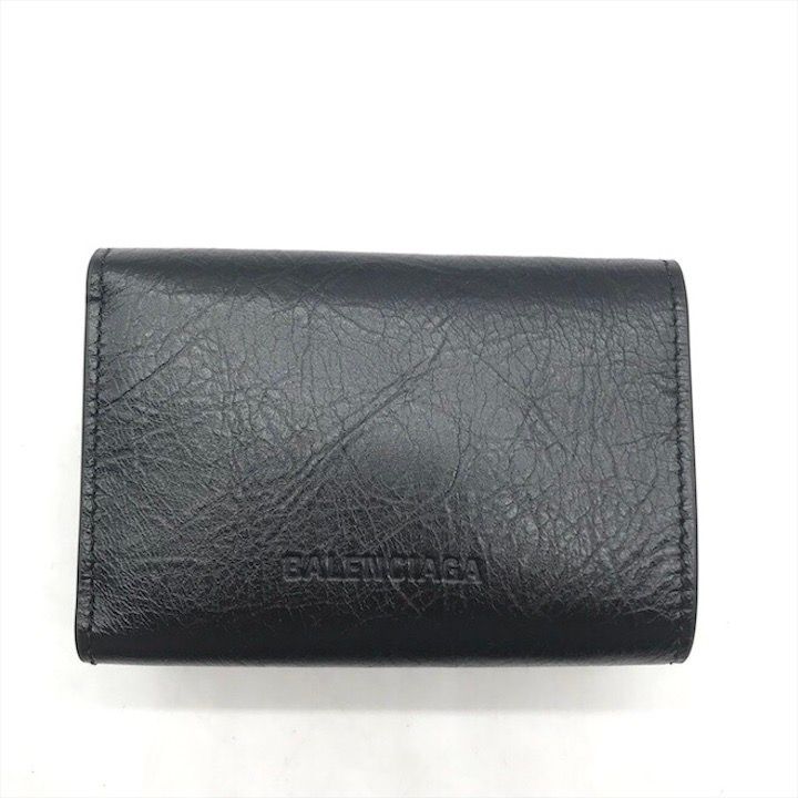 Balenciaga le City Mini Wallet Black Not Released in Japan