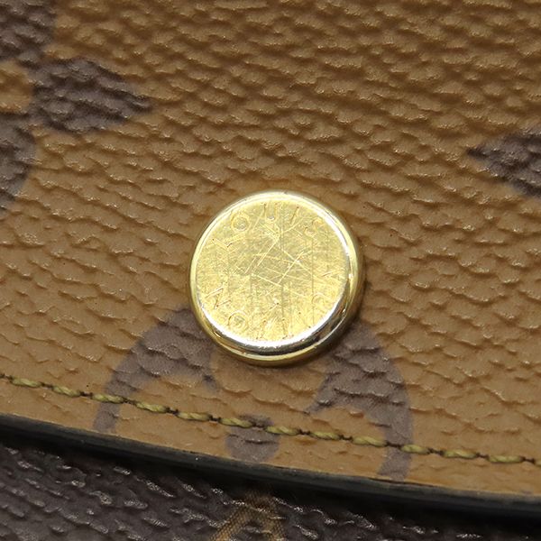 Louis Vuitton Long Wallet Portefeuille Emily Monogram Canvas Monogram Reverse