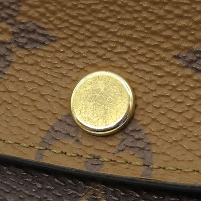 Louis Vuitton Long Wallet Portefeuille Emily Monogram Canvas Monogram Reverse