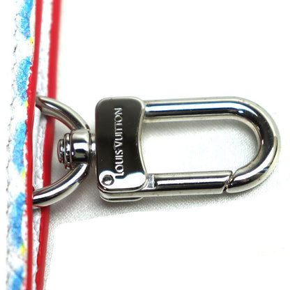 Louis Vuitton Double Zip Card Holder Coin Case Damier Spray Multicolor M81430