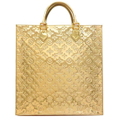 Louis Vuitton Tote Bag Sac Pla Mirror Vinyl Dre Gold Hardware Gold M40268