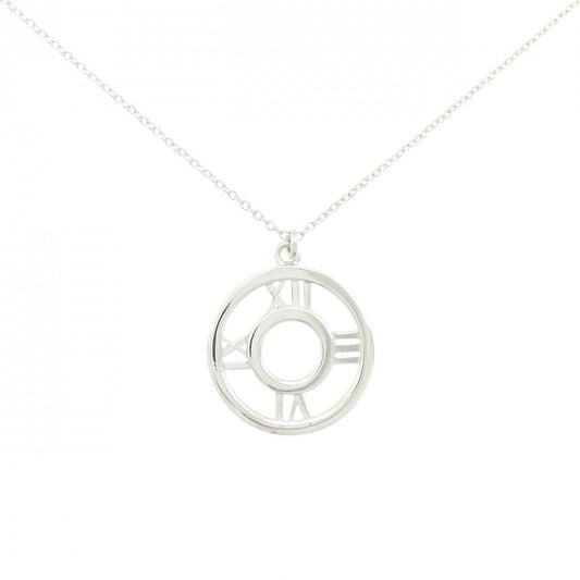 Tiffany & Co. Atlas Open Medallion Necklace