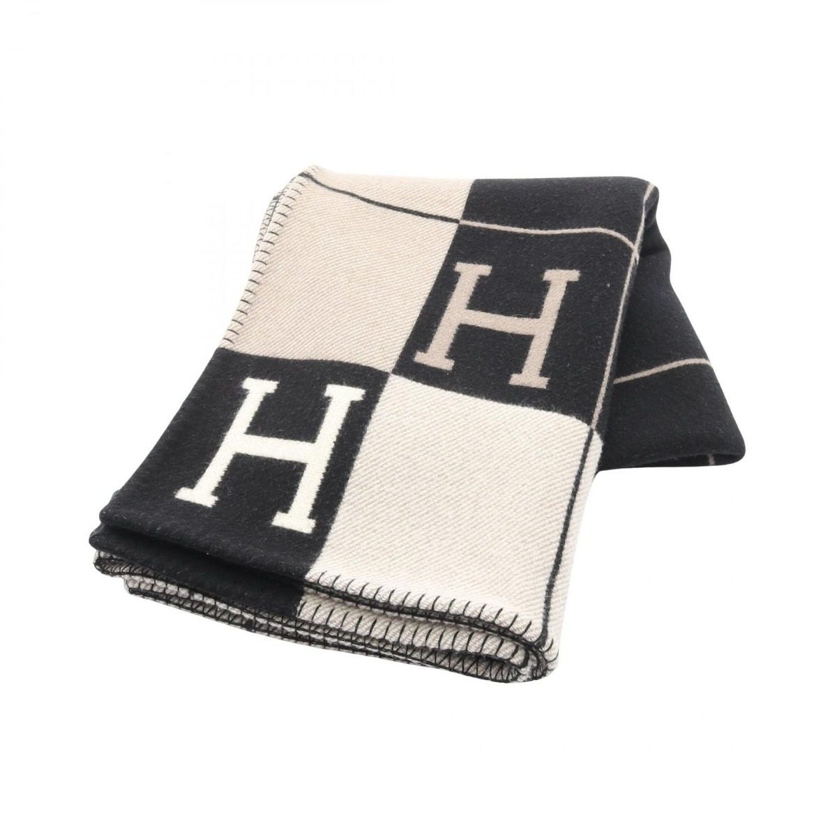 Hermes Pre de Avalon 3 Wool Cashmere Shoulder Bag