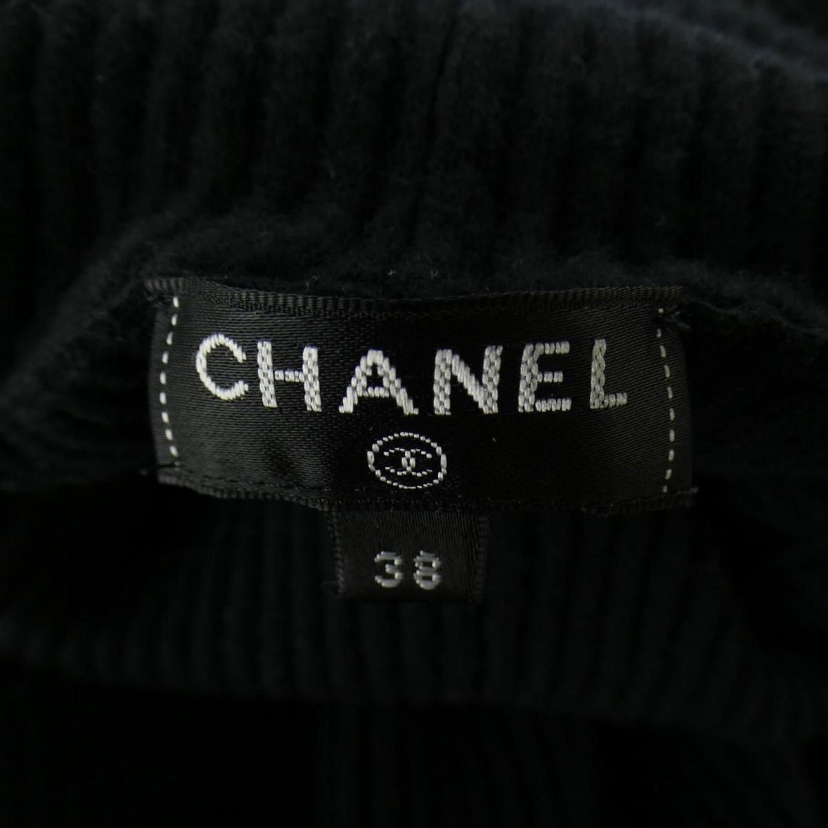 Chanel Knit Top Black 38 — view 4