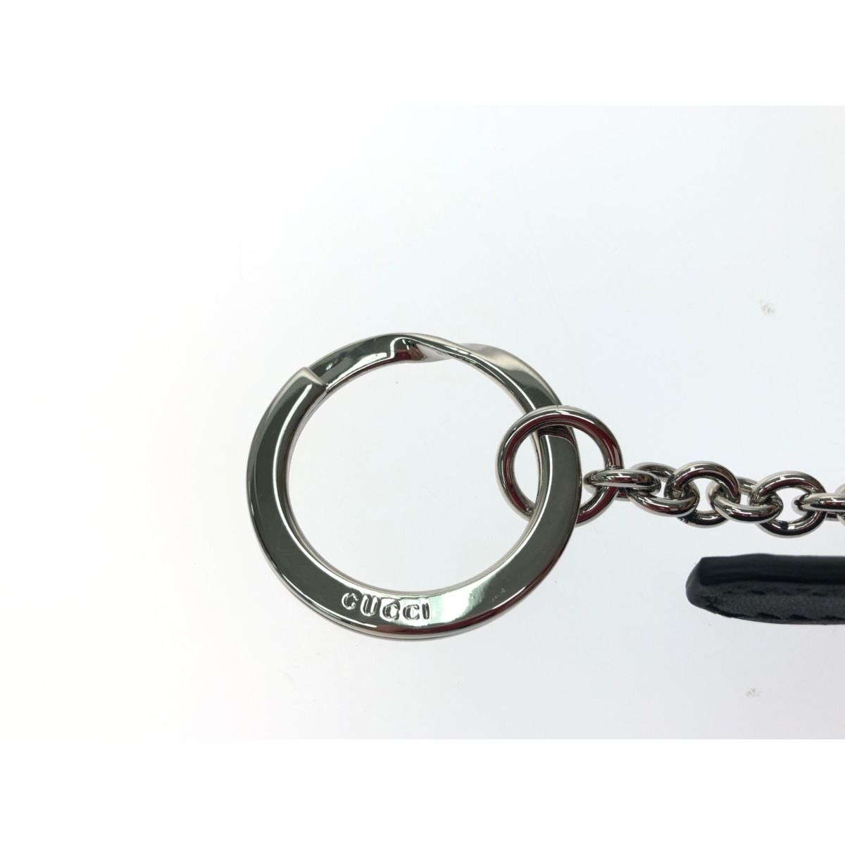 Gucci Men's Coin Case Micro Gucci Guccissima Coin Purse 544476 Black