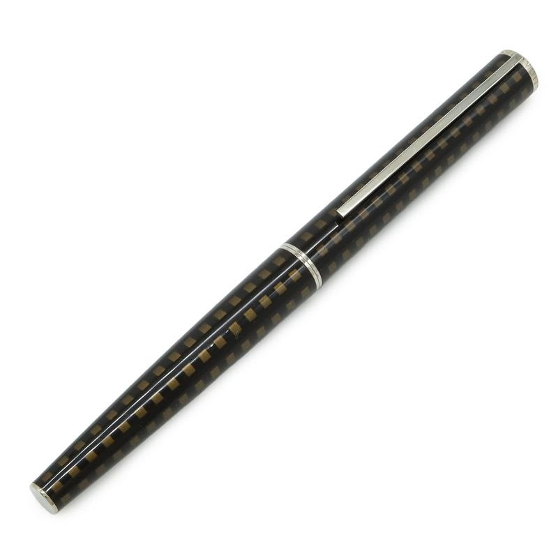 Louis Vuitton Jet Rack Ballpoint Pen Cap Type Damier Plaid Pattern Dark Brown