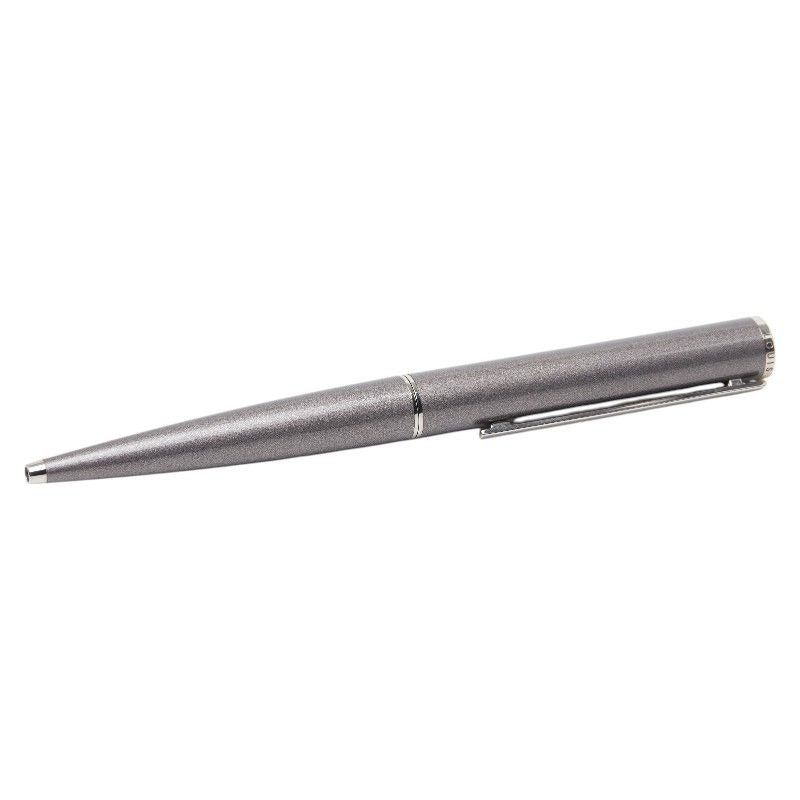Louis Vuitton Jet Ligne Ballpoint Pen Twist Gray Silver Metal Shoulder Bag