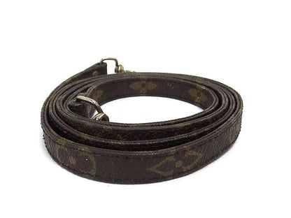 Louis Vuitton Monogram Bag Shoulder Strap Crossbody Women Brown Fr6177