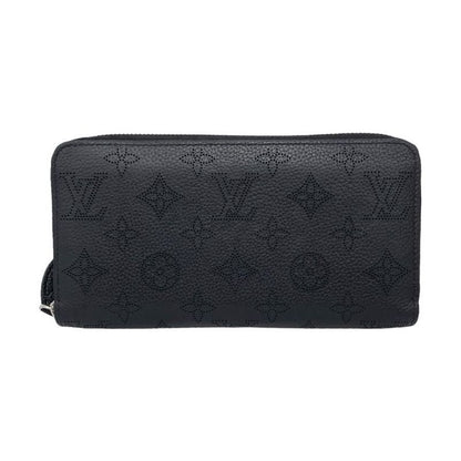Louis Vuitton Long Wallet Zippy Wallet M61867 Monogram Mahina Noir Black Louis