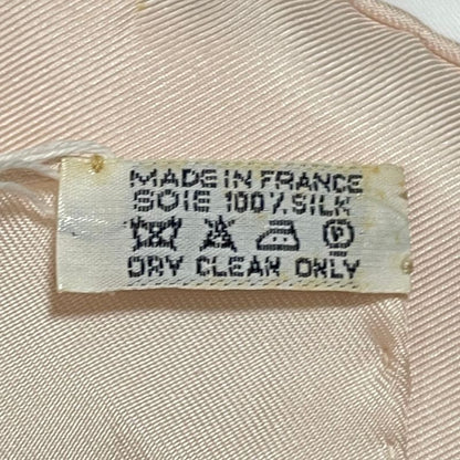 Hermes Carre 90 Paddock Pink Scarf 100% Silk