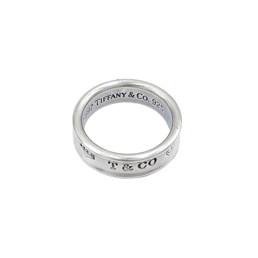 Tiffany & Co Narrow Silver Ring