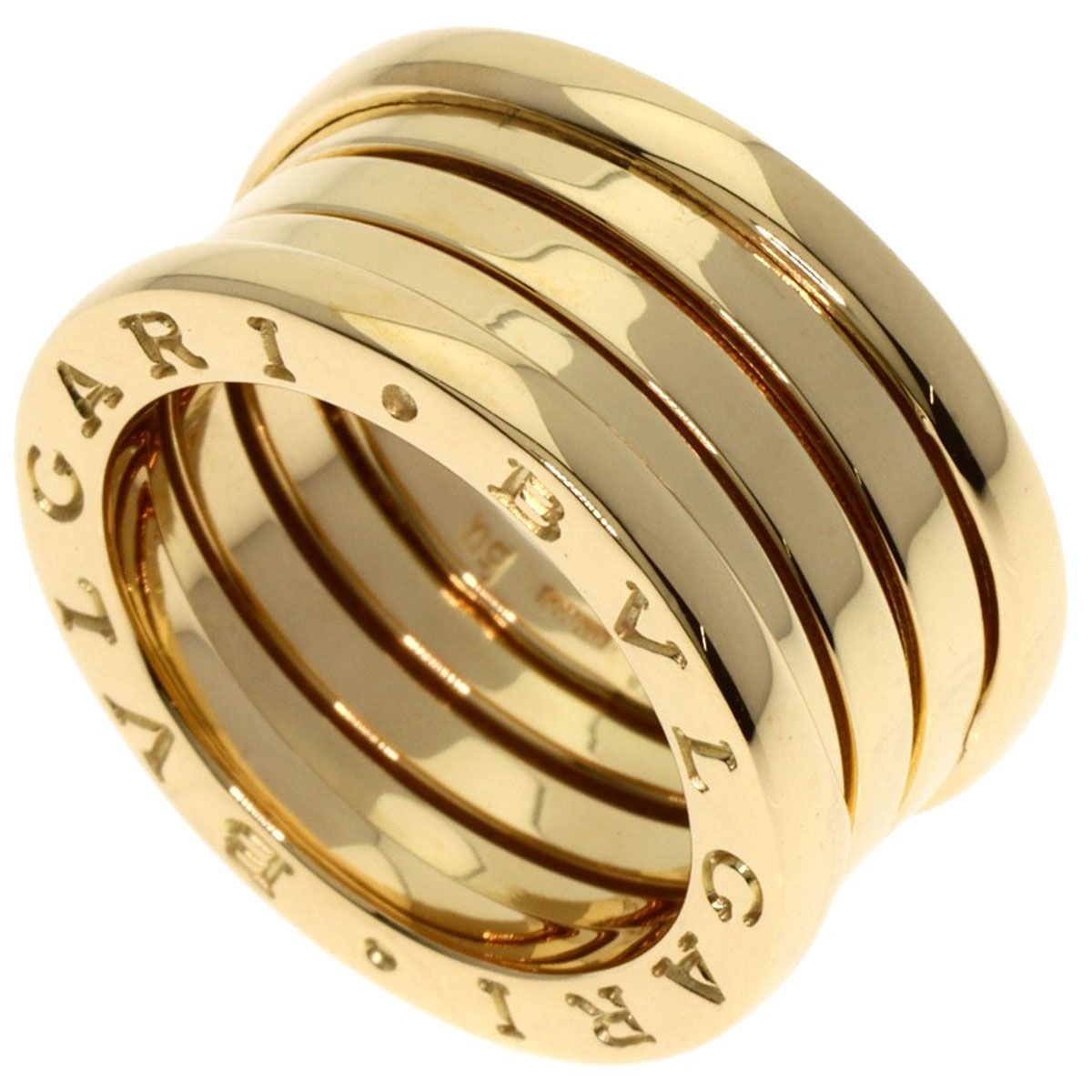 Bvlgari B-zero One Band 50 Ring 18K Yellow Gold