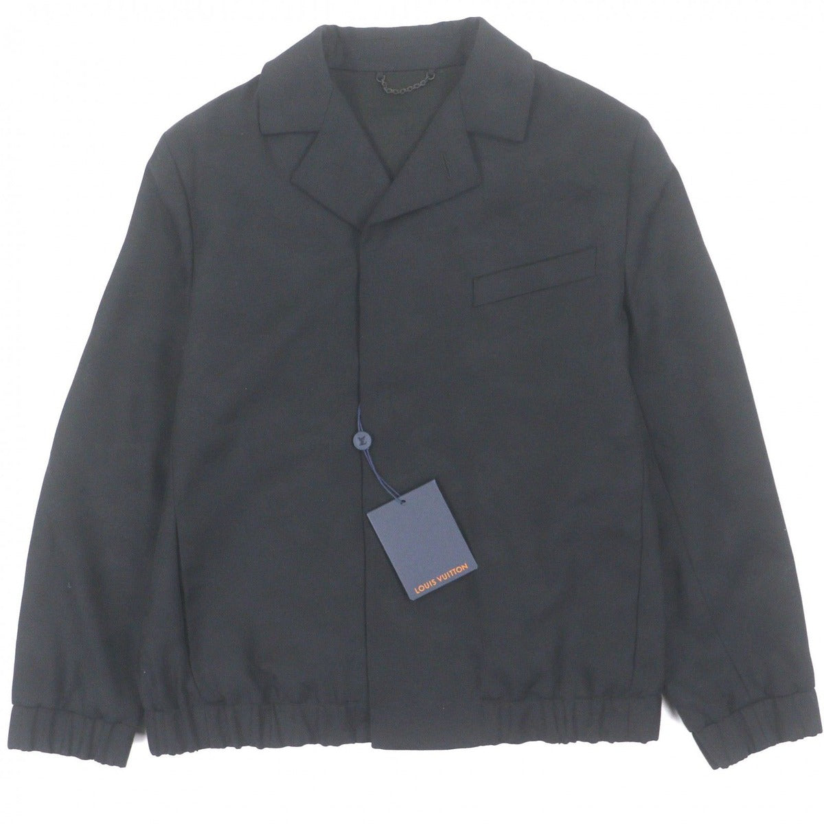 Louis Vuitton Wool Camouflage LV Flower Pattern Logo Button Jacket