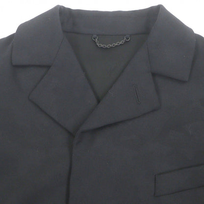 Louis Vuitton Wool Camouflage LV Flower Pattern Logo Button Jacket — view 2