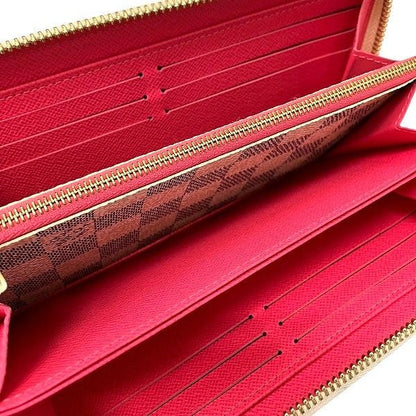 Louis Vuitton Damier Azure Zippy Wallet N40507 Round Zipper Long Wallet Women