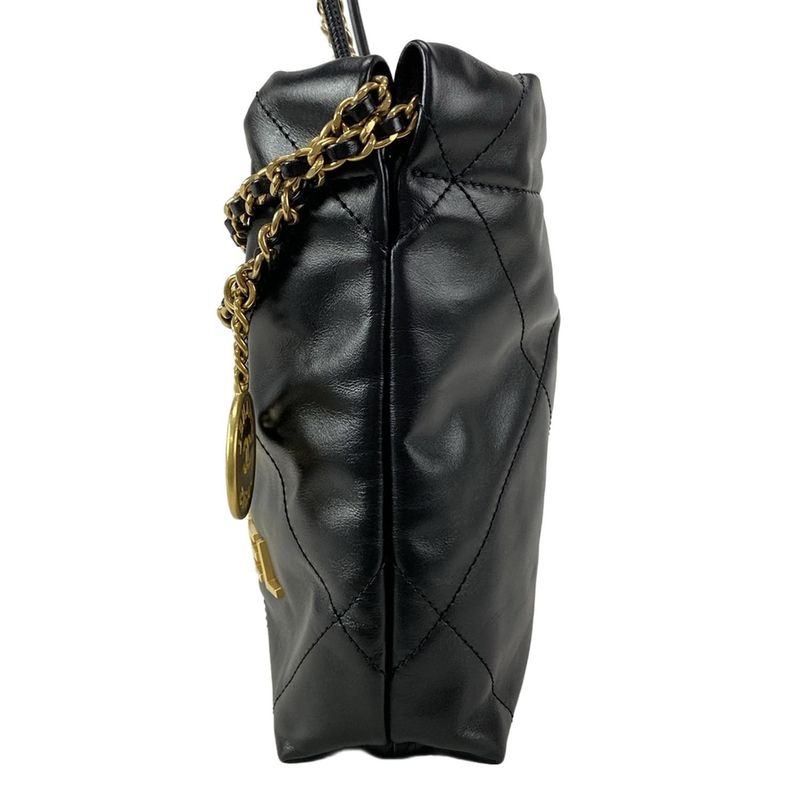 Chanel Shoulder Bag Chanel 22 Mini Handbag As3980 Black 2way/chain Shoulder/vint