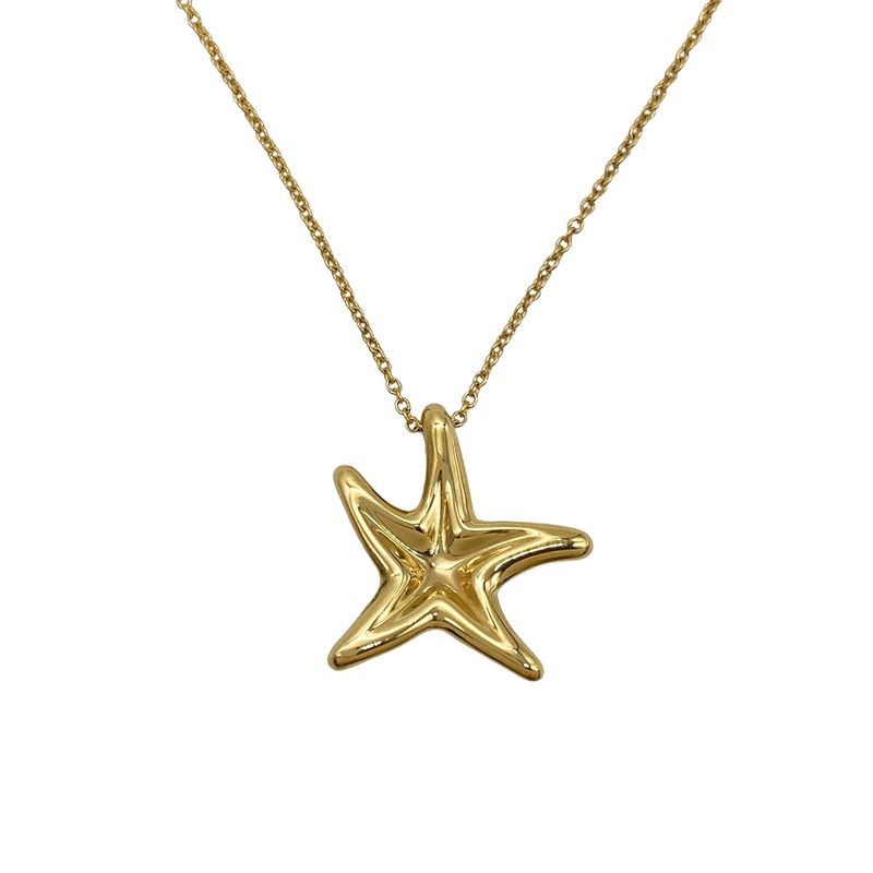 Tiffany & Co Tiffany & Co Starfish Necklace 18K Yellow Gold 38g Yellow Gold