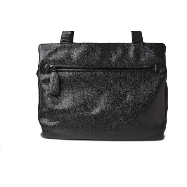 Chanel Shoulder Bag Tote Bag A4 Caviar Skin Black