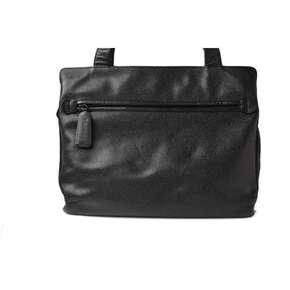 Chanel Shoulder Bag Tote Bag A4 Caviar Skin Black