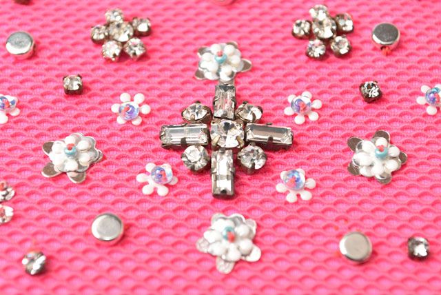 Unused Christian Dior Chain Shoulder Bag Clutch Bag Pouch