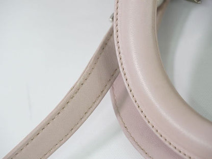 Authentic Christian DIOR Lady Dior Cannage 2WAY Shoulder Bag Handbag Leather