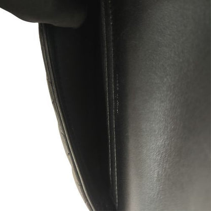 Chanel Shoulder Bag Lamb Shoulder Wallet Phone Case Black