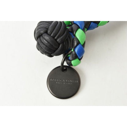 Bottega Veneta Bracelet Bangle Intrecciato Double Blue Green — view 2