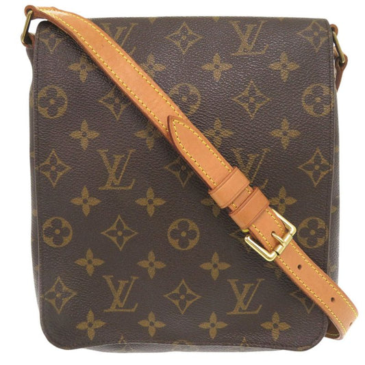 Louis Vuitton Musette Salsa Short Strap Monogram M51258 Brown Shoulder Bag LV