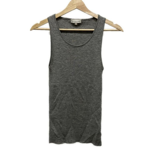 Celine Tank Top Size M Women's - Gray Knit