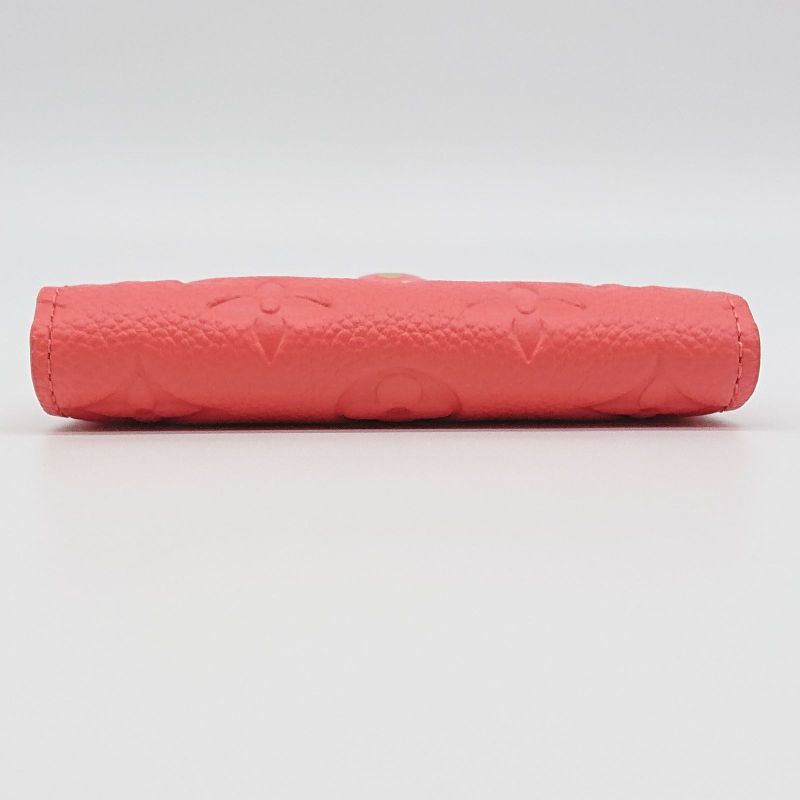 Unused Current Louis Vuitton Portmonnaie Rosalie Compact Wallet Pink IC Chip