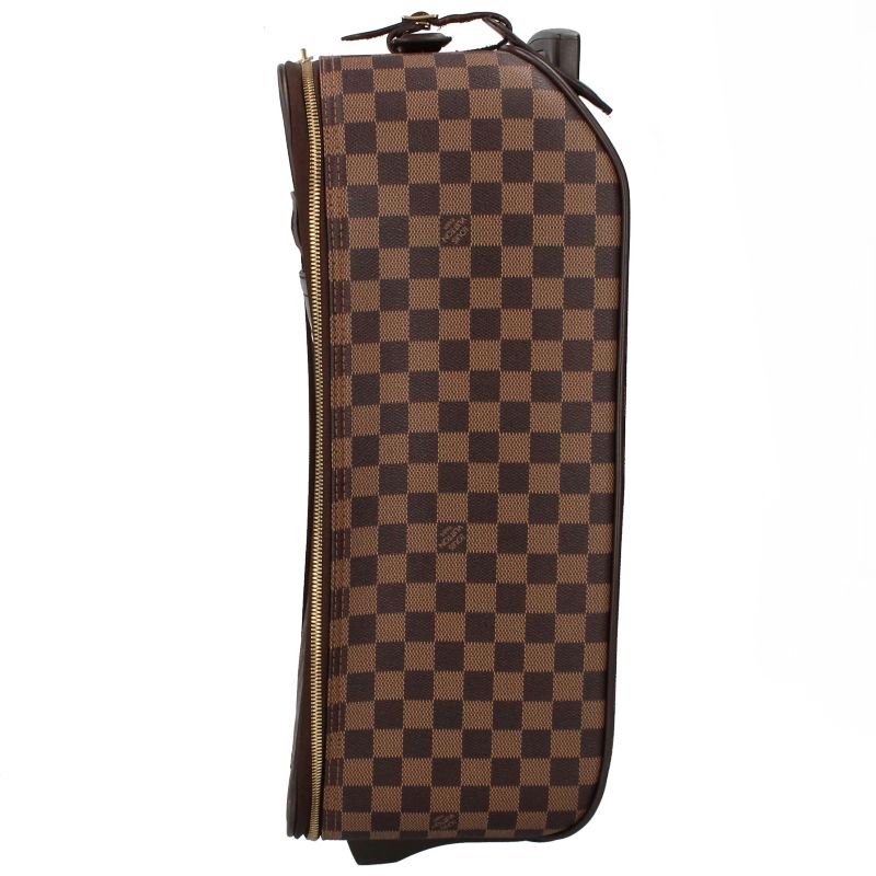 Louis Vuitton Pegase 45 N23293 Damier Ladies Suitcase Brown Excellent Condition