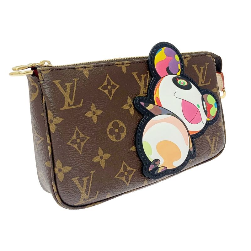 Louis Vuitton M13440 Monogram Pochette Axessoire X Takashi Murakami