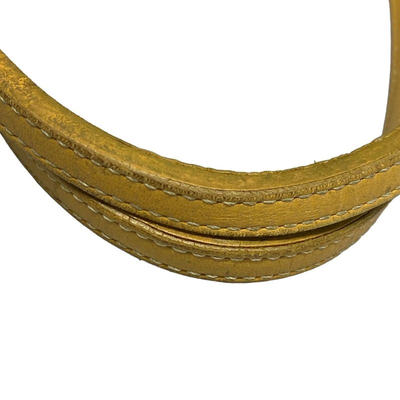 Goyard Saint Louis PM Yellow Leather Tote Bag