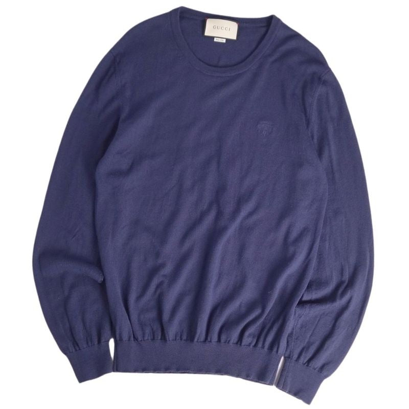 Gucci Knit Sweater Pullover Wool Top Men