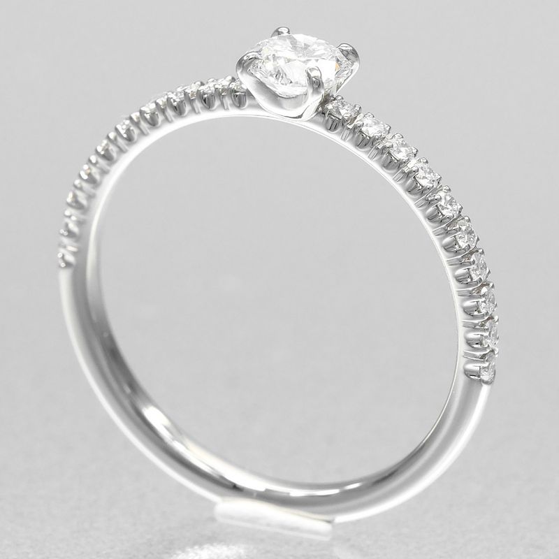 Cartier Etancel De Cartier Pt950platinum And Diamonds Size 7 Ladies 1.7g Ring
