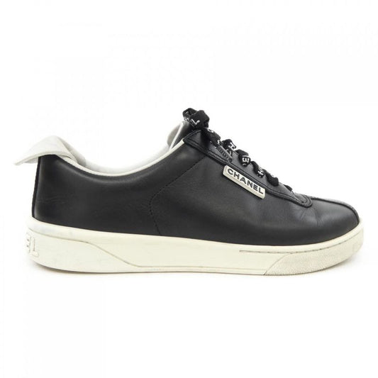 Chanel Size 37 Black Sneakers