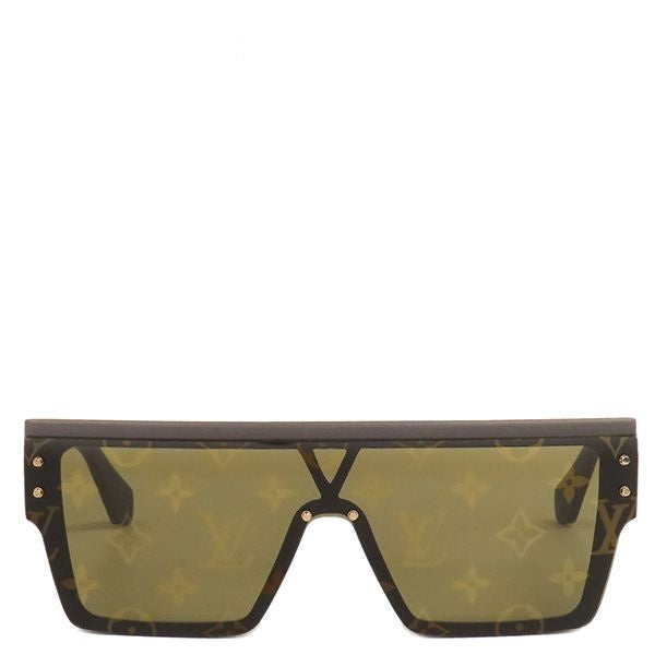 Louis Vuitton Sunglasses LV Waimea L Acetate Chocolate Brown Gold LV Signature