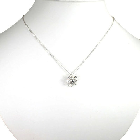Tiffany & Co 925 Daisy Pendant Necklace J129-3