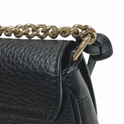 Gucci Soho 536224 Chain Black Bag Shoulder Bag Women