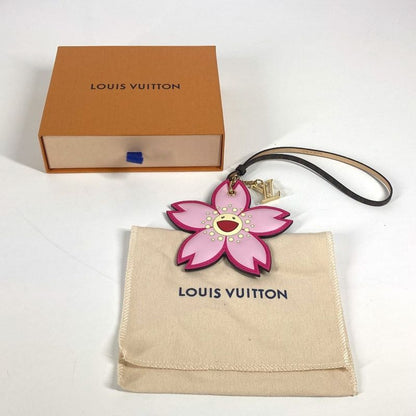 Louis Vuitton Bag Charm Cherry Blossom M02475 Monogram Canvas Brown